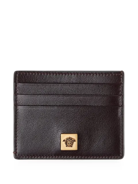 Versace Severine leather card holder Brown 10114521A18837