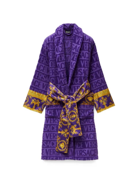 Versace Home I ♡ Baroque dressing gown Purple ZACJ00008ZCOSP052