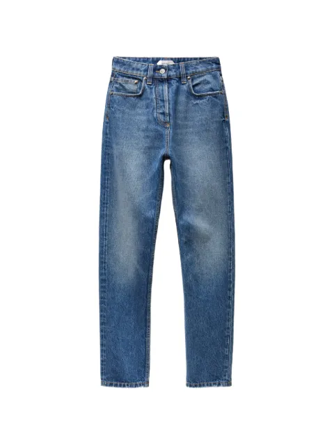 Versace high waist straight jeans Blue 10251021A19189