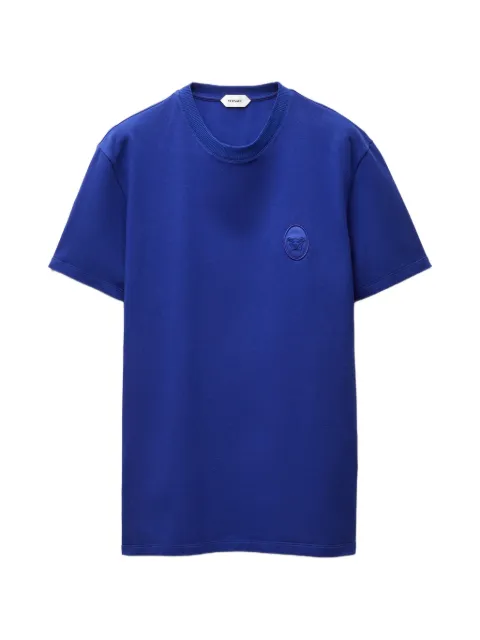 Versace cotton-jersey slim T-Shirt Blue 10264521A19241