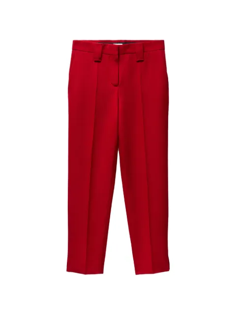 Versace grain-de-poudre wool trousers Red 10269331A15974