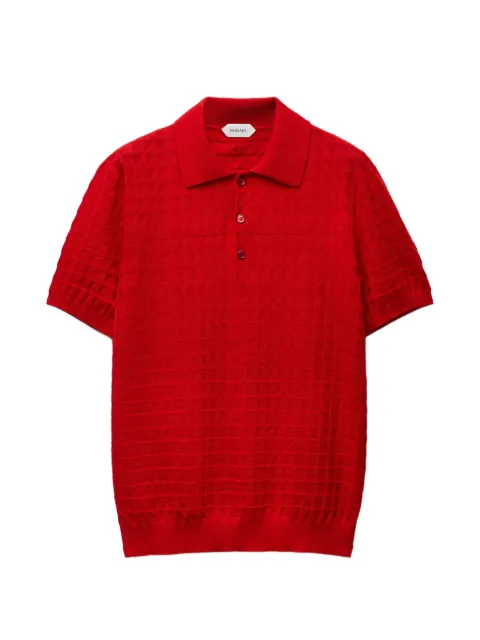 Versace wool knit polo Red 10268151A19159