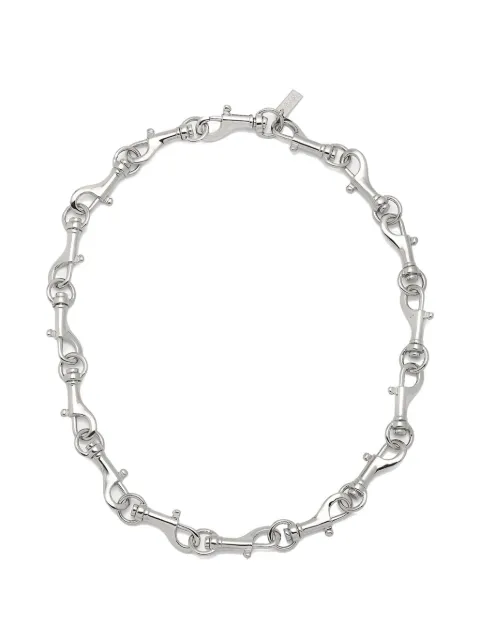 YOJ lobster-clasp necklace Silver INFINITYNECKLACESILVER
