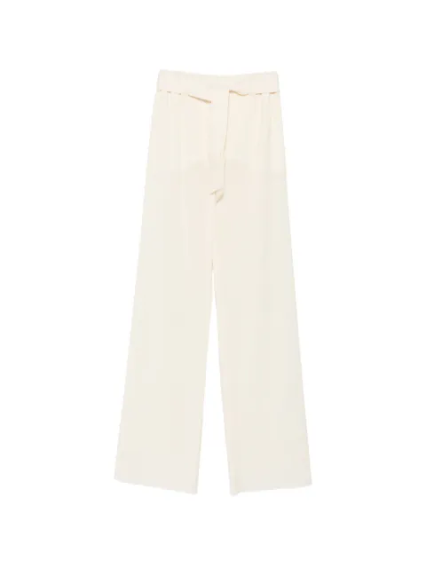Max Mara straight-leg virgin wool trousers Neutrals 21136251600