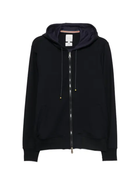 Paul Smith zip-up drawstring hoodie Blue M1R611ZW02745