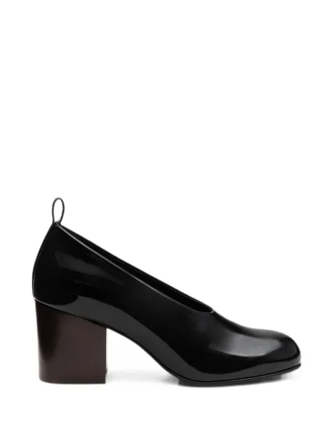 AMI Paris cow leather pumps Black H26FSV840AL0227