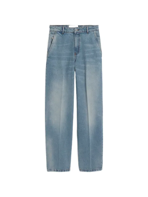 AMI Paris balloon-fit cotton jeans Blue H26FTR920DE0046