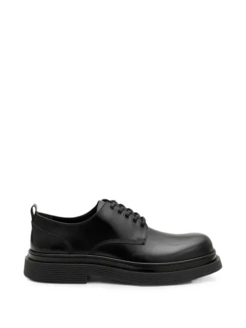 AMI Paris cow leather Derby shoes Black H26HSV847AL0122