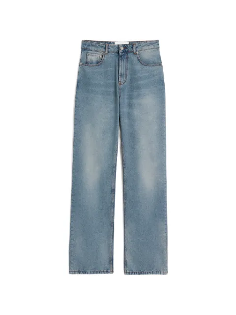AMI Paris large-fit cotton jeans Blue H26FTR942DE0046