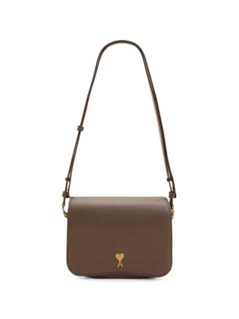 AMI Paris cowhide leather Paris Paris bag Brown H26ULL717AL0208