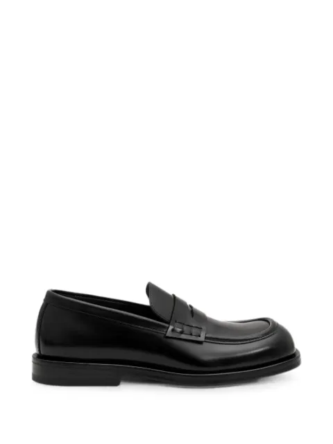 AMI Paris cow-leather loafers Black H26USV845AL0122