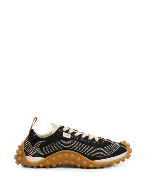 AMI Paris mesh Mirage sneakers Black H26USN505AW0003