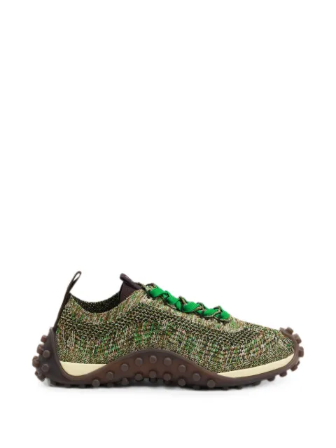 AMI Paris knit Mirage sneakers Green H26USN505AK0027