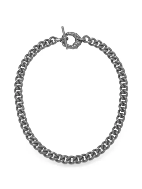 YOJ curb chain necklace Silver CORALCURBCHAIN