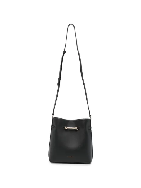 Strathberry Corda Bucket leather tote bag Black 20262022068