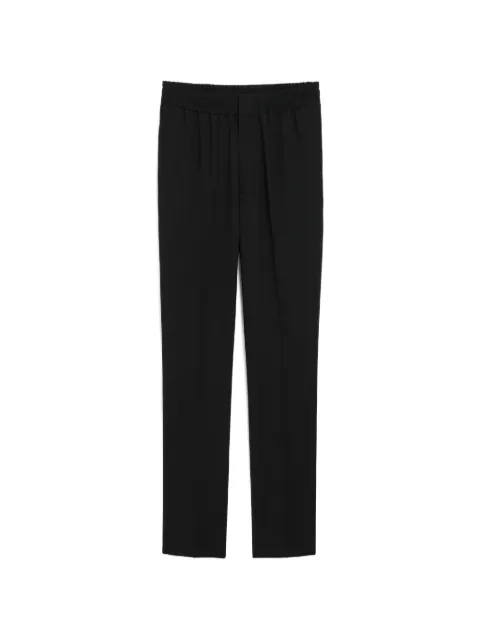 AMI Paris elasticated-waist wool trousers Black H26HTR226WV0211