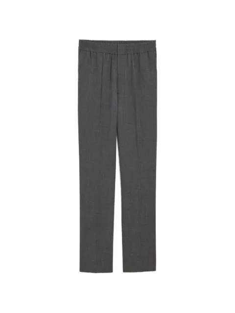 AMI Paris elasticated-waist wool trousers Grey H26HTR226WV0211