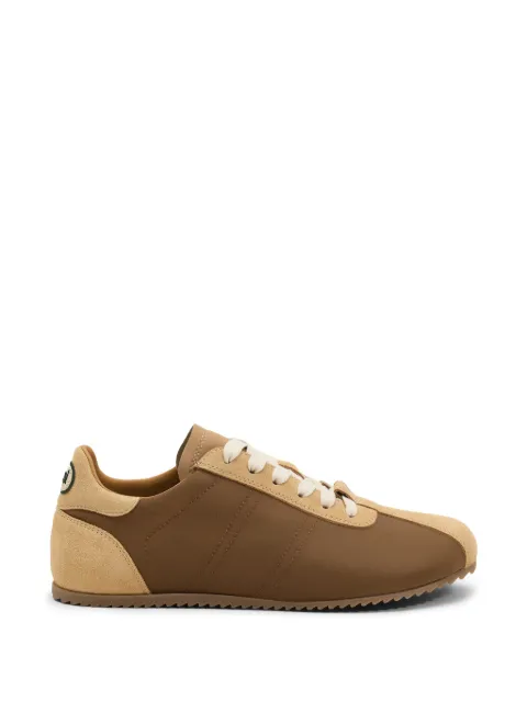 AMI Paris nylon soft sneakers Brown H26USN510AW0038
