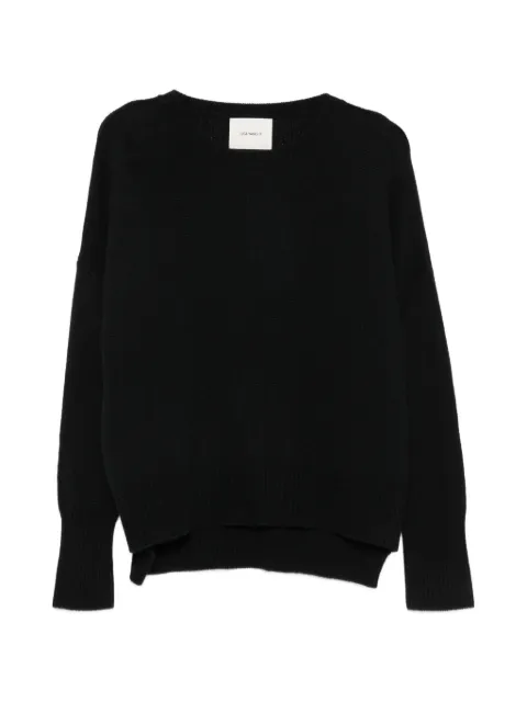 Lisa Yang Mila ribbed-knit crew-neck jumper Black 201726