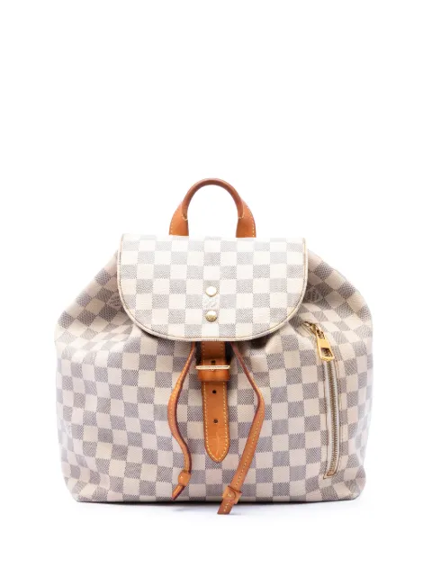 Louis Vuitton Pre-Owned 2000-2026 Damier Azur Sperone backpack White LHHASI1I13CTZSP1