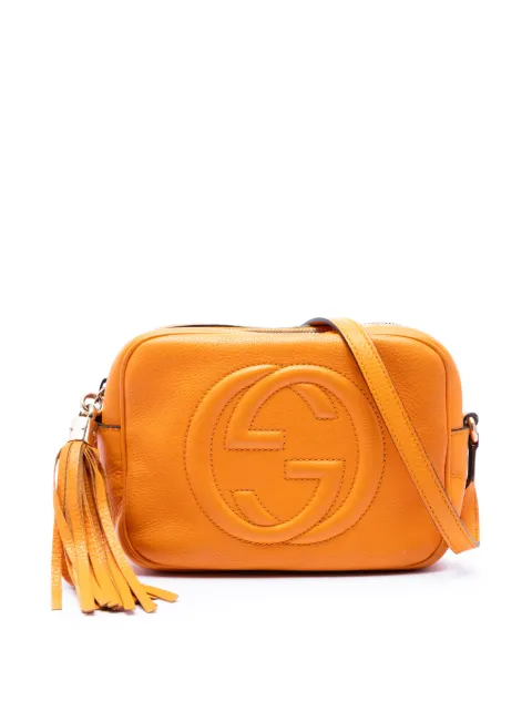 Gucci Pre-Owned 2016-2026 Calfskin Soho Disco crossbody bag Orange IHCPFC56VQ191SMV