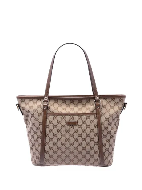 Gucci Pre-Owned 2016-2026 GG Canvas Convertible Joy Tote satchel Neutrals FIBA769APS29M43M
