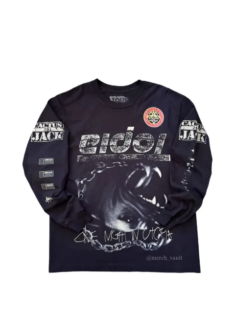 Travis Scott Circus Maximus MetLife T-shirt Black TSUC88