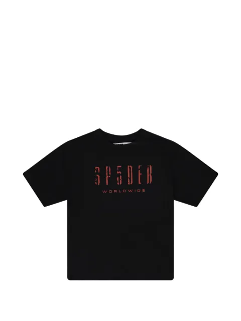 SP5DER logo-print T-shirt Black SP5DER494