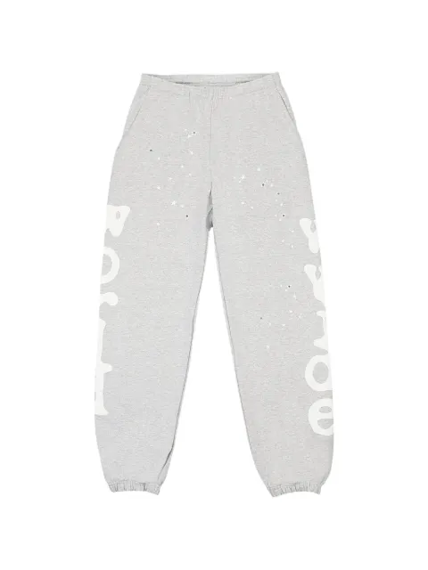 SP5DER graphic-print track pants Grey SP5DER452