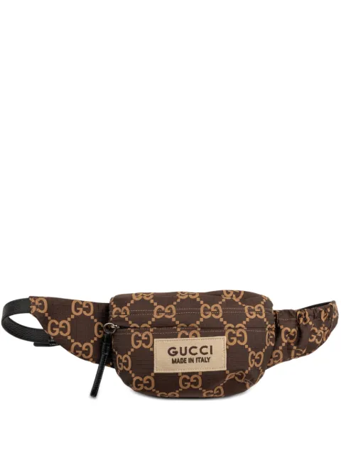 Gucci Pre-Owned 2016-2026 GG Nylon Ripstop belt bag Brown TTD7GADAOV4YLQ2Q