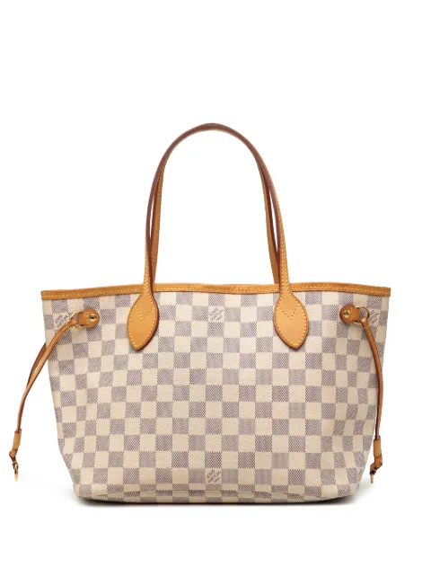 Louis Vuitton Pre-Owned 2011 Damier Azur Neverfull PM tote bag White CPIH3C9DO3QIQ7XR