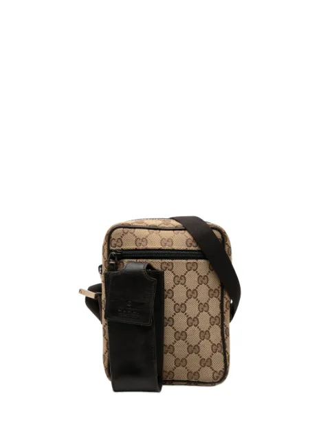 Gucci Pre-Owned 2000-2015 GG Canvas crossbody bag Neutrals 7DJ5REJ3VYASHQZ7