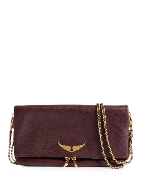 Zadig&Voltaire Rock clutch bag Purple LWBA00001