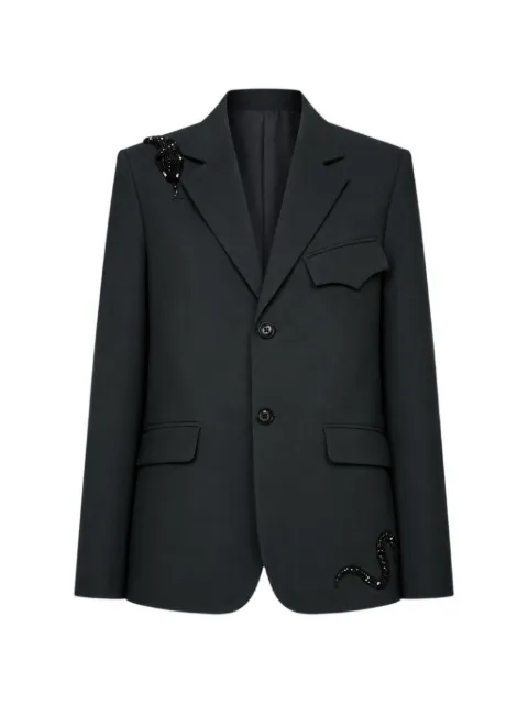 Zadig&Voltaire Vanille crystal-embellished blazer Black WWBL01991