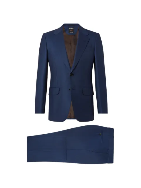 Zegna navy-blue Trofeo 120mila wool suit Blue 422605A421L2N5