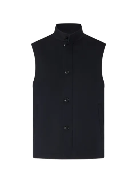 Zegna navy blue microfiber Motorin 50cc vest Blue E7TC5A47127