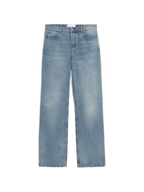 AMI Paris large-fit cotton jeans Blue H26HTR936DE0046