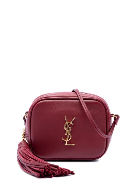 Saint Laurent Pre-Owned 2017 Calfskin Monogram Blogger Bag crossbody bag Red FC70RKYEERYD1UYY