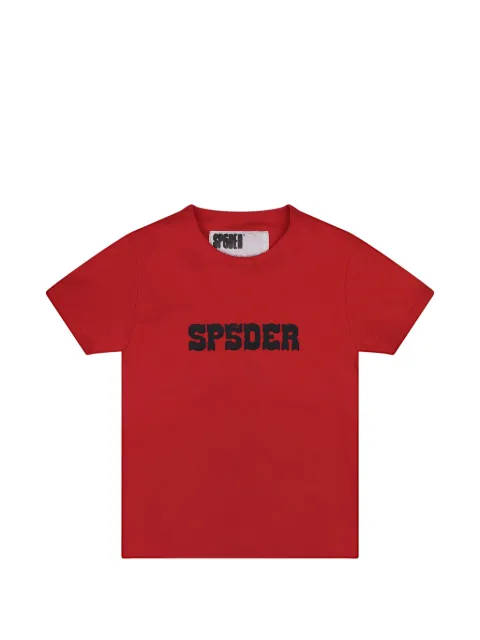 SP5DER Western logo T-shirt Red SP5DER462