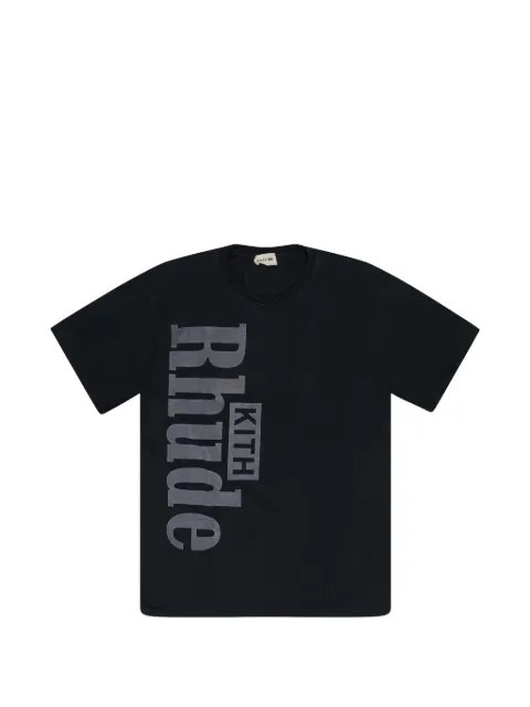 RHUDE logo-print T-shirt Black RHDMTPS0145BLAC