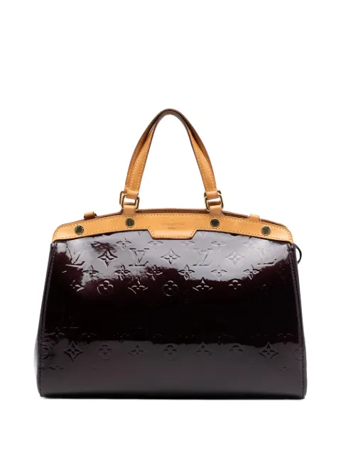 Louis Vuitton Pre-Owned 2011 Monogram Vernis Brea MM satchel Purple 1WVSIXDCRAB6BPEB
