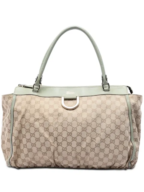 Gucci Pre-Owned 2016-2026 GG Canvas Abbey D Ring tote bag Neutrals 1B5608CNL2EP0CQR
