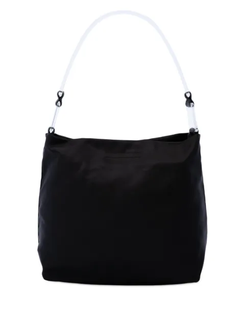 Prada Pre-Owned 2000-2013 Tessuto Acrylic Handle Bag shoulder bag Black 0LS4L5FQFW47JSC1