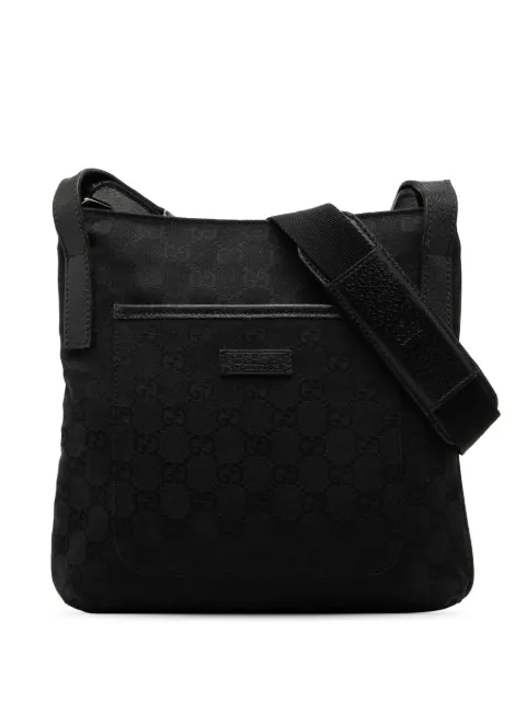 Gucci Pre-Owned 2000-2015 GG Canvas crossbody bag Black TS22F17JWNH60UFL