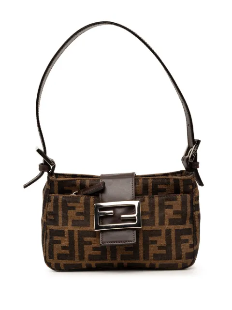 Fendi Pre-Owned 20th Century Zucca Canvas shoulder bag Brown 8GKIY71KEAVINI26
