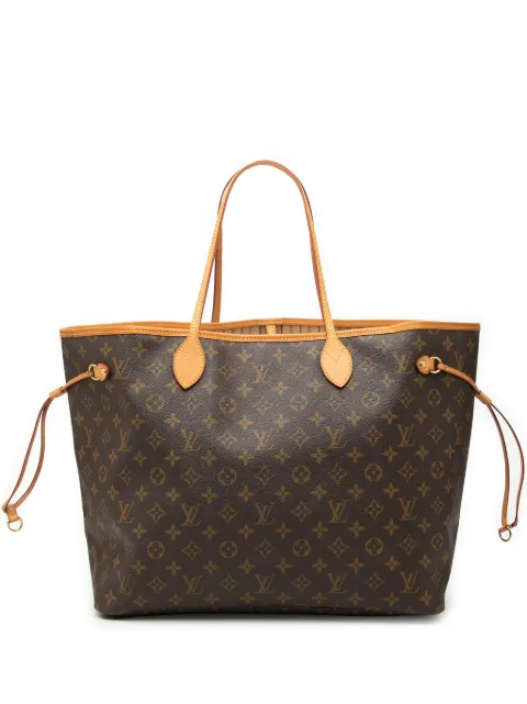 Louis Vuitton Pre-Owned 2008 Monogram Neverfull GM tote bag Brown 34UDDBVOXJ3XFDA4