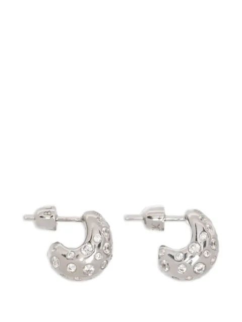 Maria Black Tryvann Popcorn ovate-shape earrings Silver 101143AGPAIR