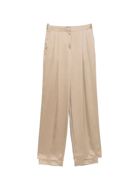 TOM FORD pleated-design trousers Neutrals PAW704FAX1720