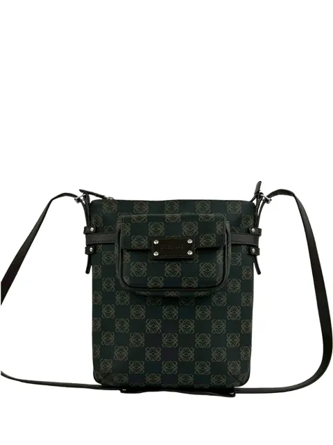 Loewe Pre-Owned 1990-2000 Anagram Coated Canvas crossbody bag Brown CR454QQGD4FD8IEH