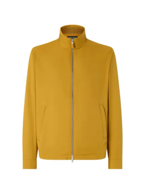 Zegna yellow microfiber Motorin 100cc blouson Yellow UITC5A47157